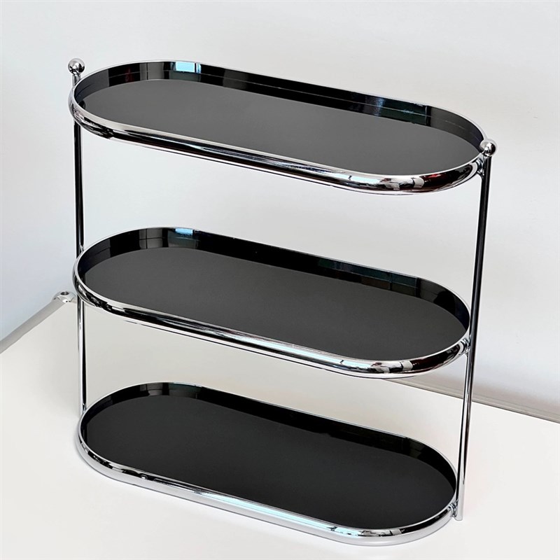 轻奢梳妆台双层化妆护肤品置物架亚克力收纳架子浴室桌.面杯子托