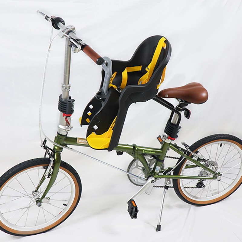 宝骑折叠车山地车l自行车儿童坐椅 宝宝自行车电动车座椅前置快拆