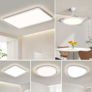 全光谱超薄吸顶灯现代简约全屋护眼卧室灯具中山大气极简客厅主灯