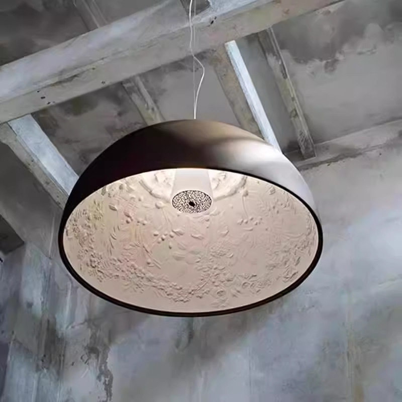 意大利空中花园餐厅吊灯北欧设计师浮雕艺术客厅灯吧台岛台餐桌灯