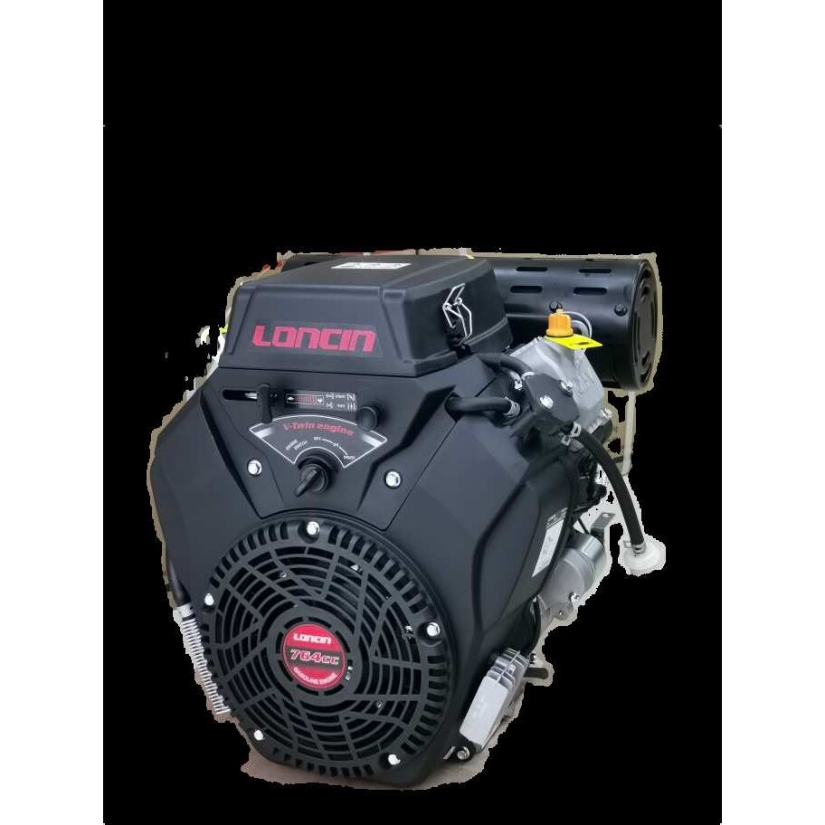隆鑫双缸汽油发动机loncin 764CCLc2v80FD船用高速插秧机农机抽沙