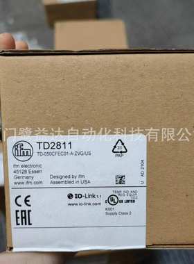 IFM易福门传感器TD2531 TD2811