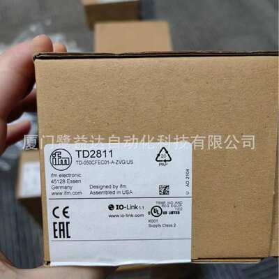 IFM易福门传感器TD2531 TD2811