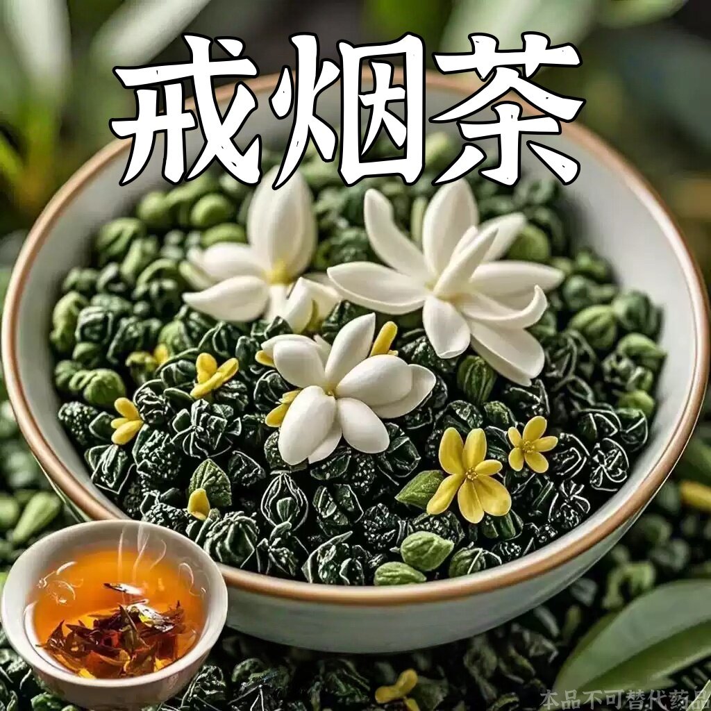 【烟瘾难耐】男女戒烟鱼腥草人参菊花薄荷润喉清肺戒烟茶
