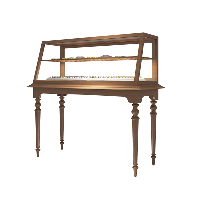 珠宝展示柜台饰品店玉器s首饰中古展柜眼镜店博物馆翡翠玻璃柜