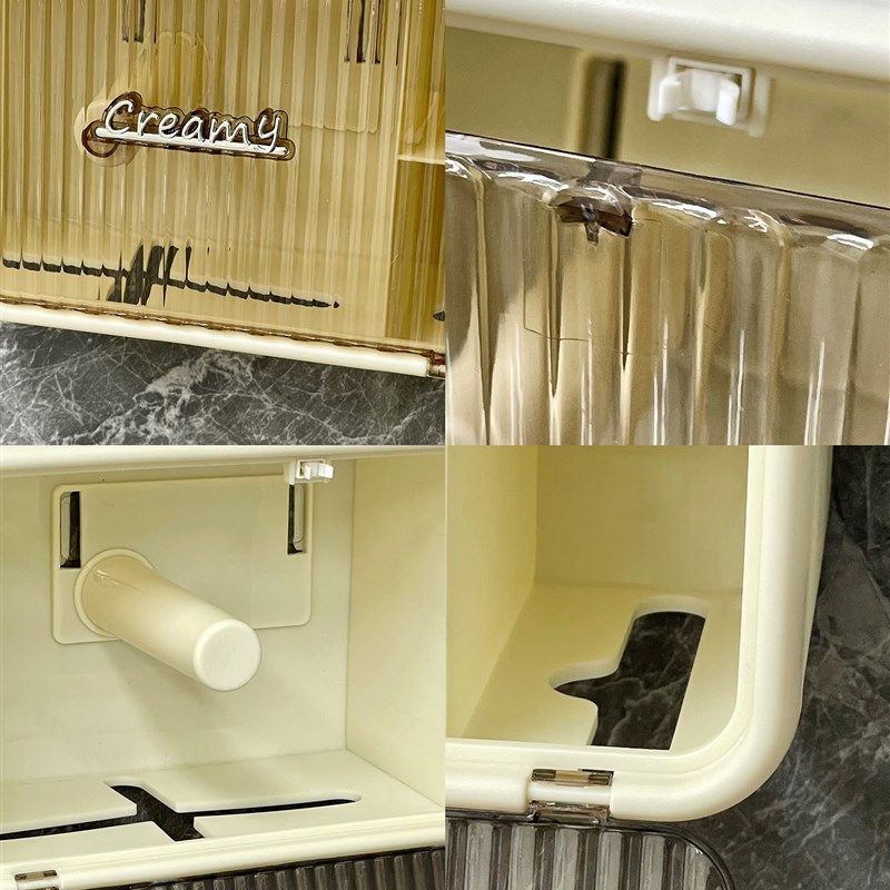 洗脸巾收纳盒g壁挂厕所纸巾盒卫生间手纸盒防水抽纸盒卫生纸置物,收纳整理,洗脸巾收纳盒,淘宝优惠券,粉丝福利购,淘宝优惠卷