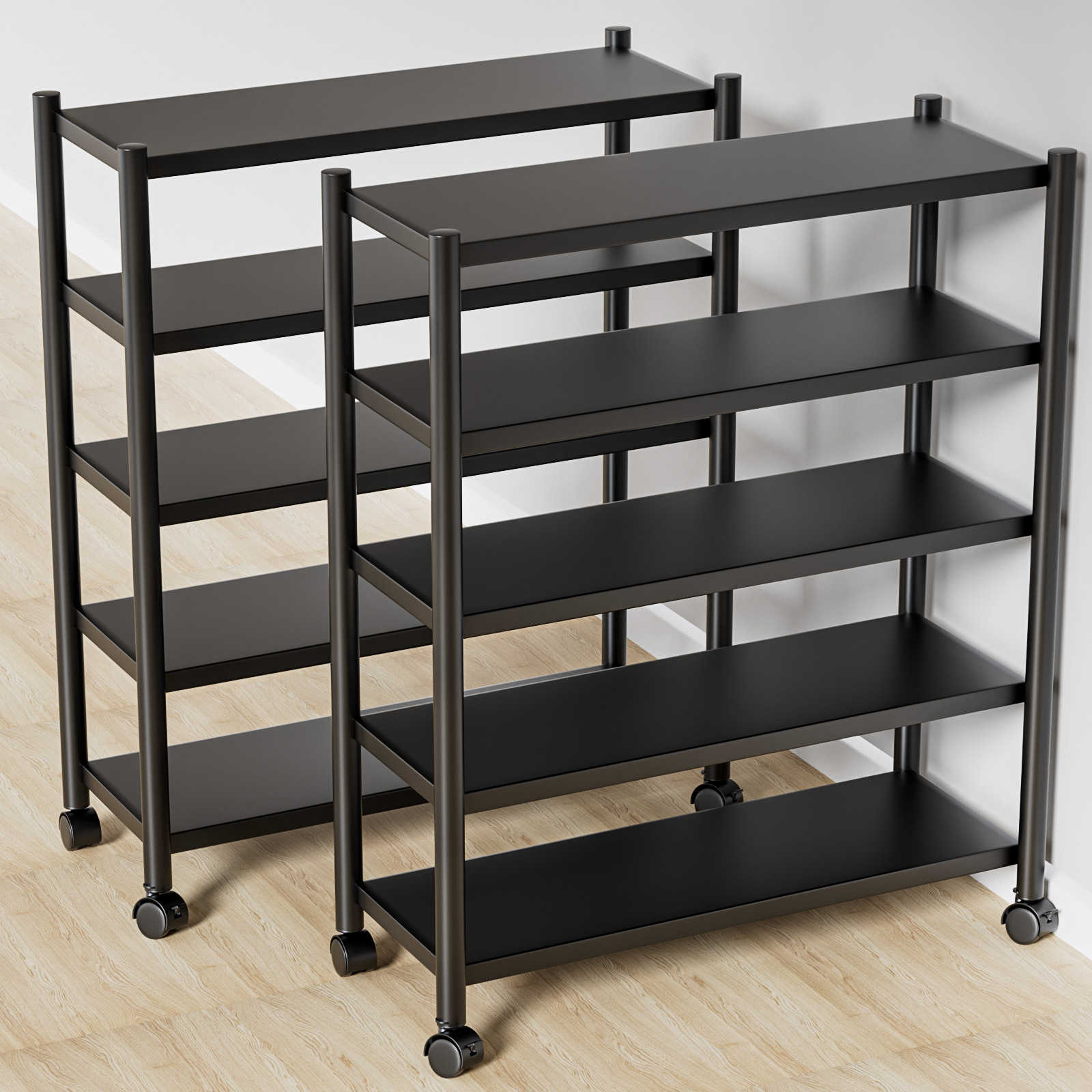 微波炉置物架厨房蒸烤箱多层收纳家用落地多功能储Q物货架锅具整