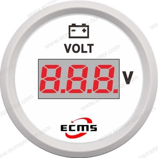 ECP汽车房车电车改装 车工程机械柴油发电机组船舶电压表电量显示