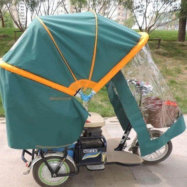 电动三轮车车篷避雨挡风遮阳可折叠默认项棉布