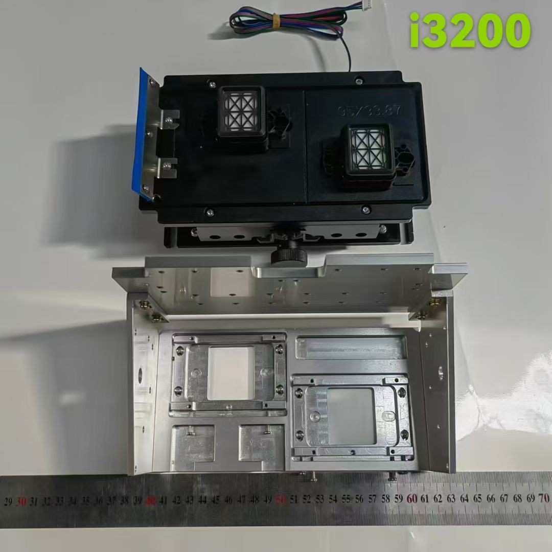 i3200/4720喷头架写真数码印花UV机双头墨栈小车架