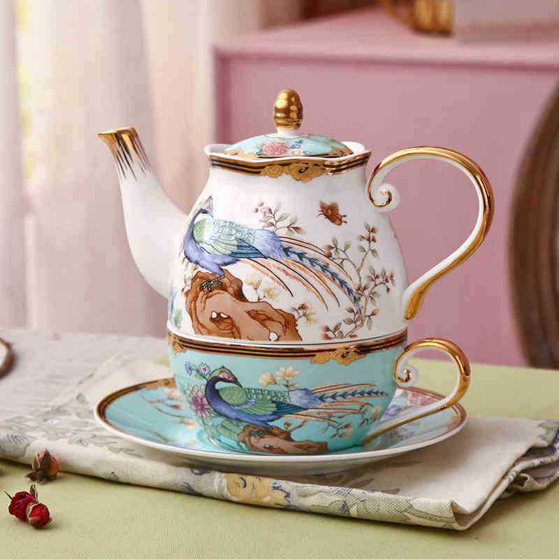 国潮陶瓷茶具创意个人花茶具茶杯子母壶套装精品骨瓷下午茶花茶壶,3C数码配件,USB灯,淘宝优惠券,粉丝福利购,淘宝优惠卷