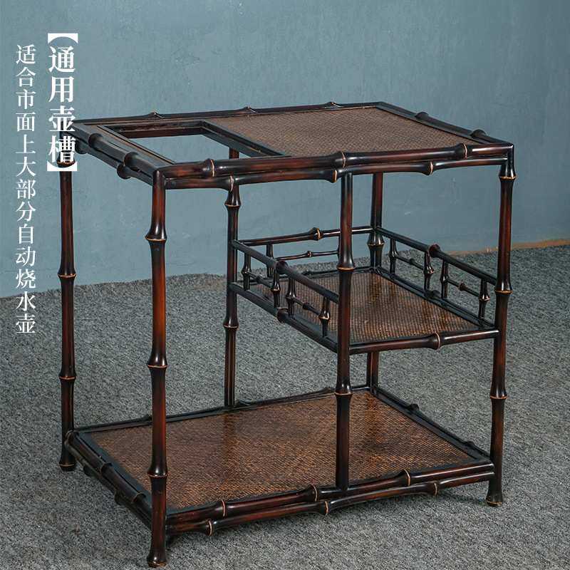 竹柒阁中式筇竹家具上水茶边几茶几客厅家用泡茶桌茶台方桌茶水柜,3C数码配件,USB灯,淘宝优惠券,粉丝福利购,淘宝优惠卷