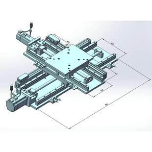 数控滑台实验室检测数控滑台检测移动机械滑台模组二维坐标轴