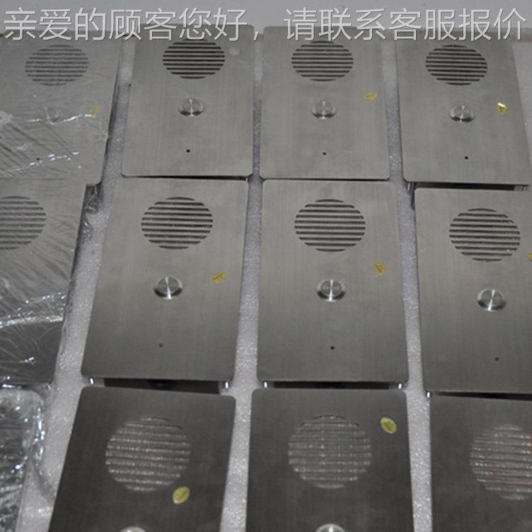 无电线不锈嵌入式梯钢电话机 PT-S-MT6S免拨号扩音免提OS应急求助