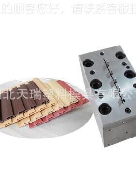 天瑞模具厂家定制PV护C木塑装快墙板88539墙模板挤出具