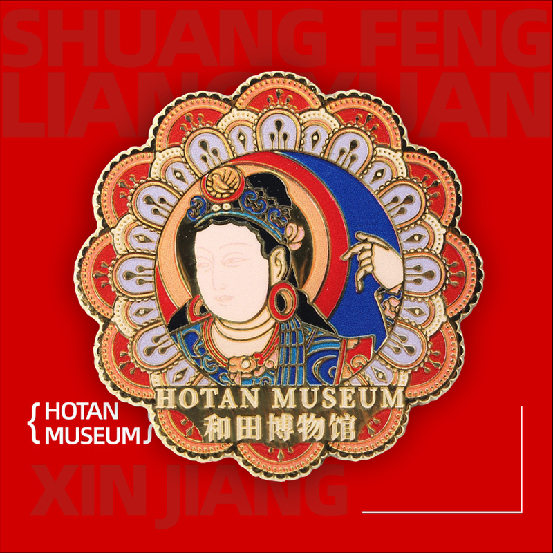 毗沙门天像壁画冰箱