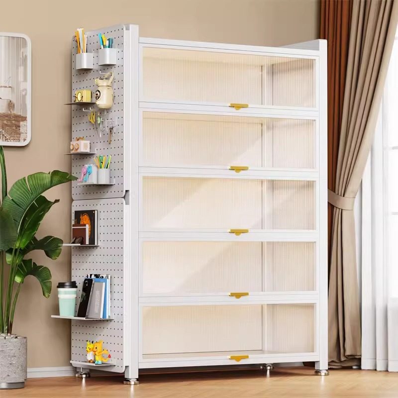 钢制书柜落地靠墙客厅展示柜家用儿童书架带门防尘储物柜收纳柜子,智能设备,其他智能配件,淘宝优惠券,粉丝福利购,淘宝优惠卷