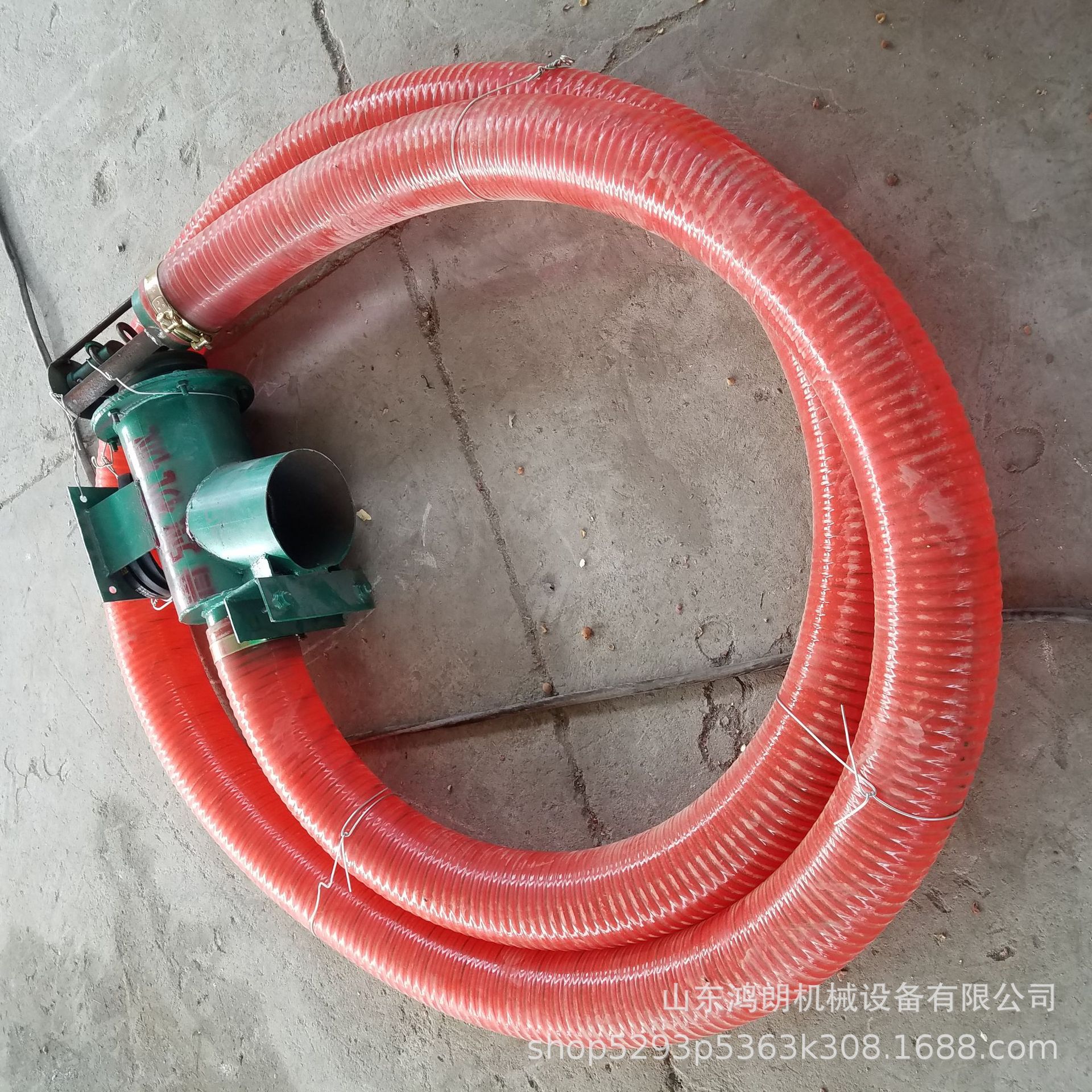 软管吸粮机 车载式电动软管抽粮机 杂粮玉米吸粮机
