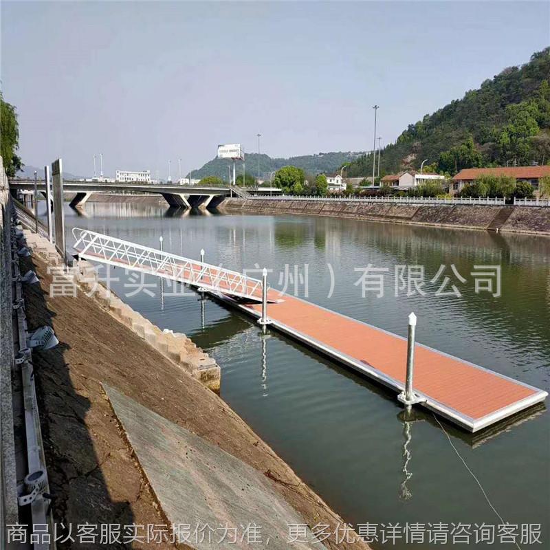 水上浮筒 平台塑料 浮桥游艇龙舟码头钓鱼平台浮动码头摩托艇码头