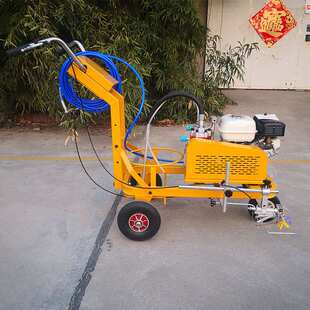 路面停车位油漆冷喷式划线机 多规格马路划线标线设备 路面机械