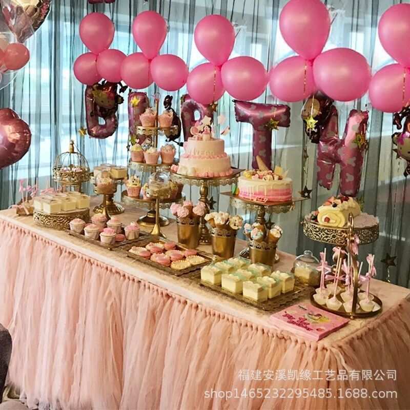 欧式铁艺金色蛋糕架西餐厅咖啡厅下午茶点心架甜品摆件展示架套装