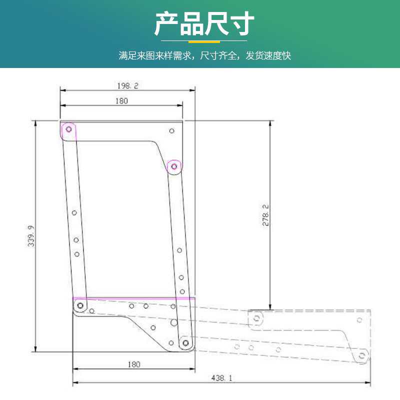气动型多功能茶几升降器家具茶几架升降折叠支架升降咖啡桌支撑架