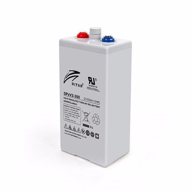 RITAR瑞达蓄电池OPzV2-300 2V300AH直流屏储能EPS机房系统专用