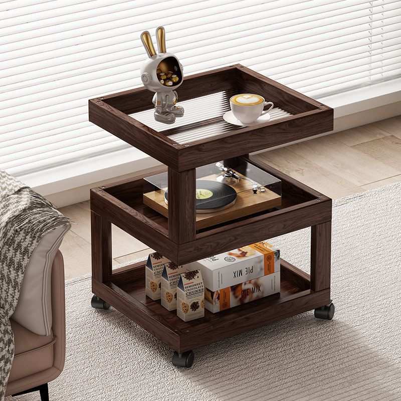 【DIMU】茶水柜茶台家用多层移动现代简约床头柜置物创意床头小茶