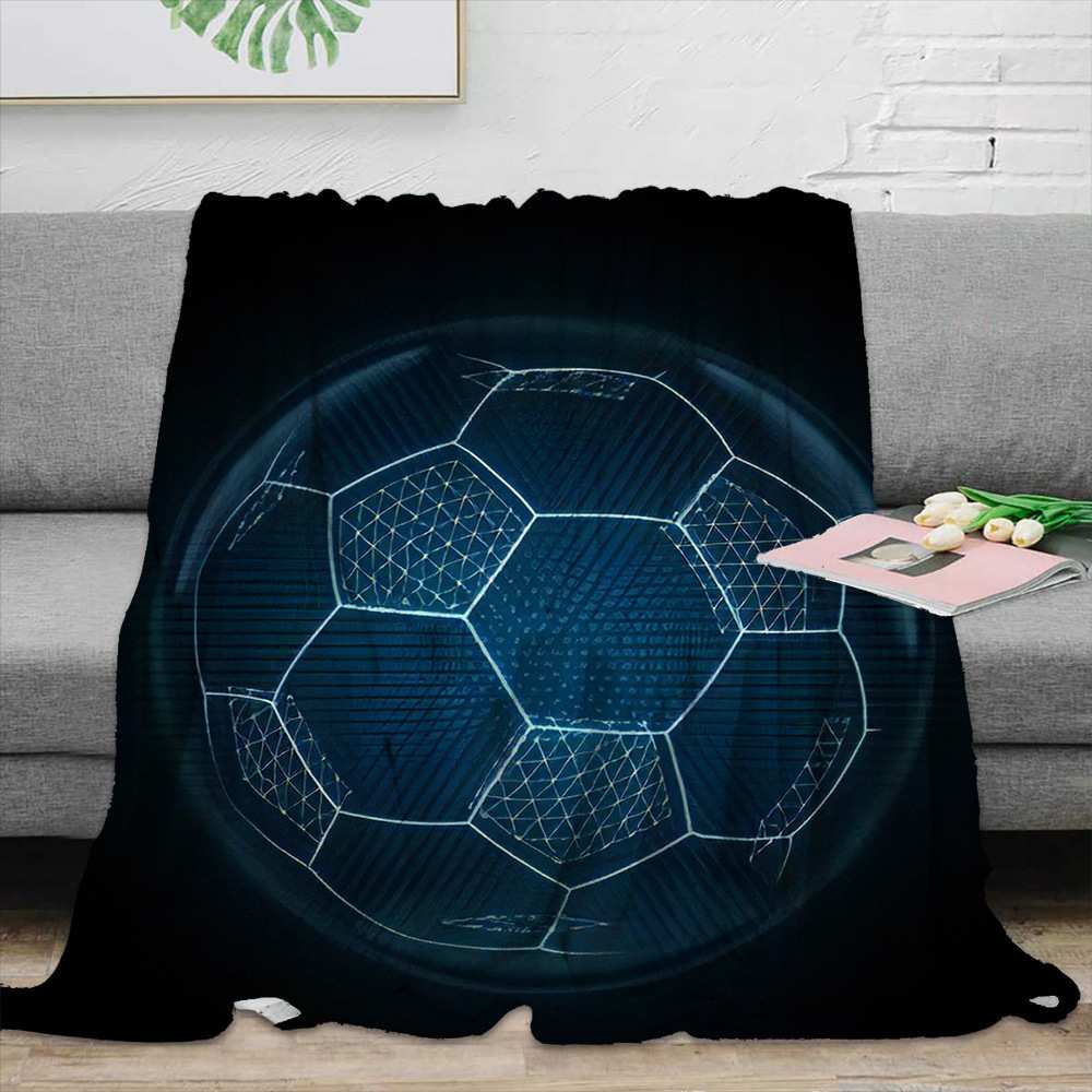 数码印花方形法兰绒毛毯双层加厚舒棉绒儿童沙发盖毯披肩懒人毯子