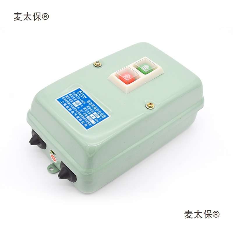 电磁启动器QZ610-4RF 10RF17RF电动机过载保护起动器380V磁麦太保