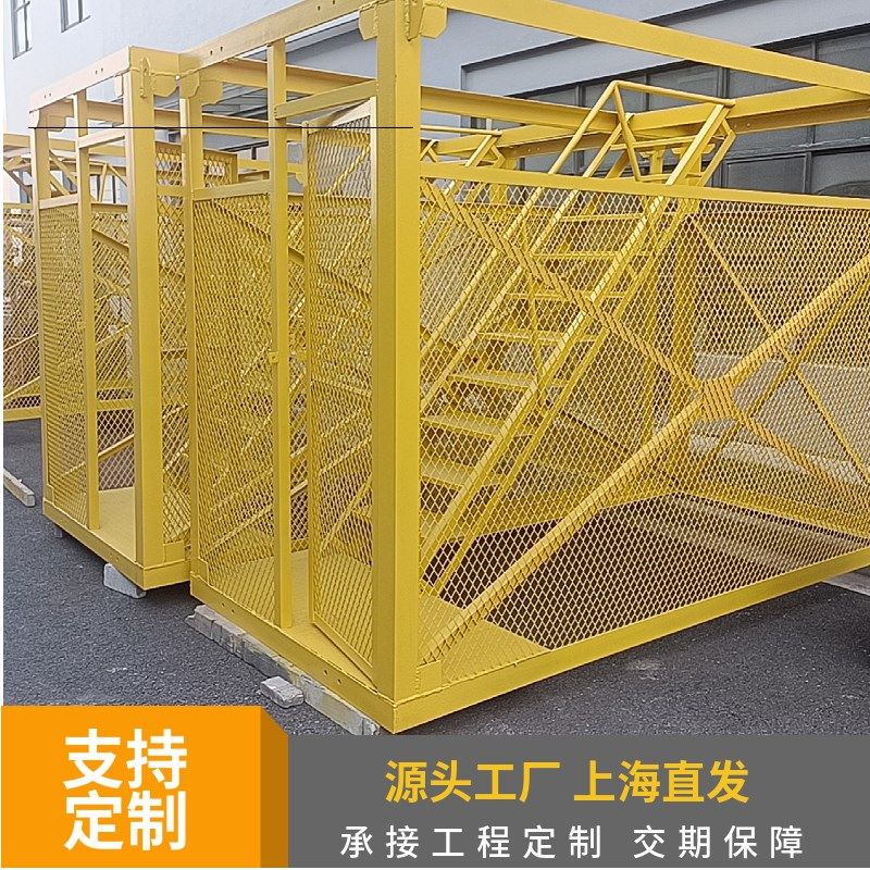 上海建工深基坑施工安全爬梯通道桥梁墩柱箱梯