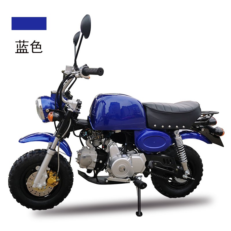 猴子迷你摩托车复古小越野成人四冲程汽油小型跑车沙滩车小摩托车