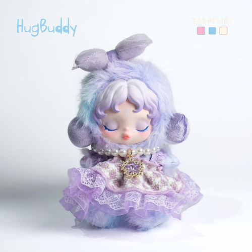 适用泡泡玛特SKULLPANDA搪胶毛绒公仔娃衣服光织园SP搪胶娃衣百搭