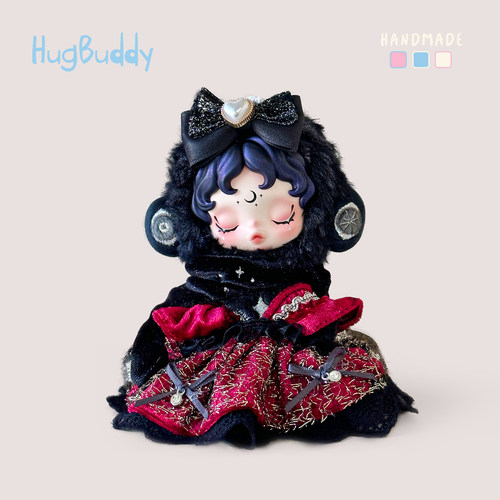 原创三代不眠剧场毛绒挂件娃衣光织园二代公仔sp沐木衣服裙子头饰