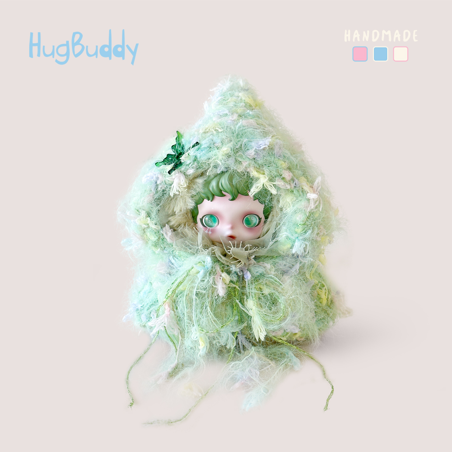 适用于泡泡玛特SKULLPANDA搪胶毛绒公仔娃衣服光织园SP搪胶娃衣