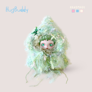 适用于泡泡玛特SKULLPANDA搪胶毛绒公仔娃衣服光织园SP搪胶娃衣