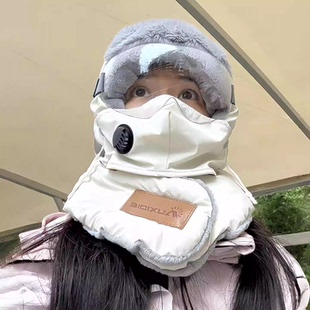 骑行保暖帽子冬季加厚防风雷锋帽护耳护脸骑电动车保暖神器新款