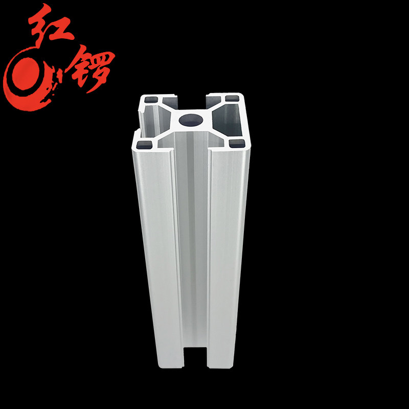 红锣工业铝d型材30欧标系列3030-3槽封一边槽F铝合金A槽框架铝材