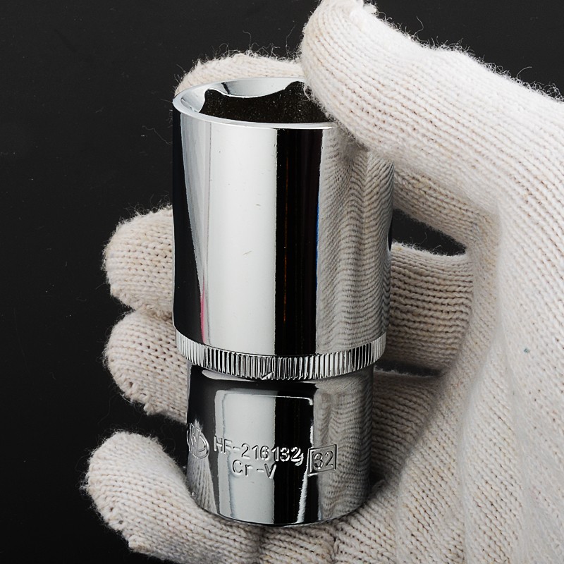 华丰巨箭1/2大飞加长六角套筒21mm1317电动扳手T套桶工具36套头