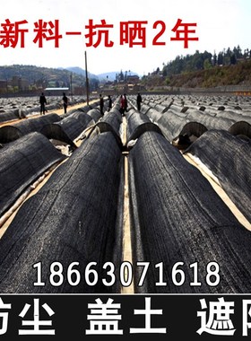 黑色防晒网遮阳网隔热网2 t3 4 6针防尘网 工地 盖土网绿化网覆盖