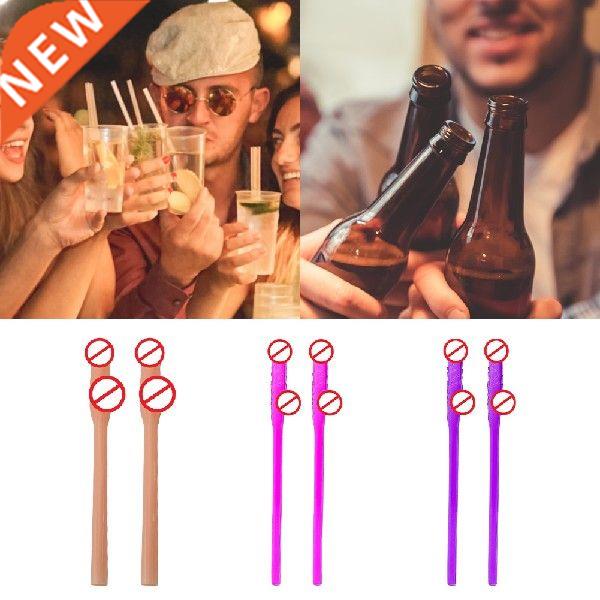 现货10pcs He Party Tm Bride Straws Plast ikig Straw