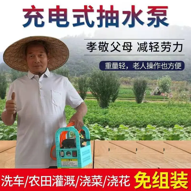 电动喷雾器手提打药机喷壶冲肥