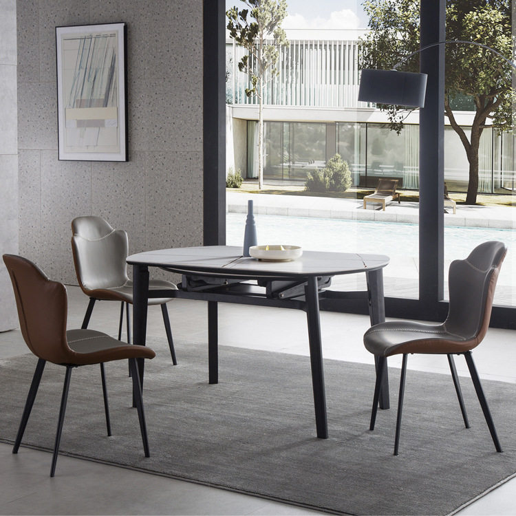 意式简式岩板餐桌椅组合可伸缩现代简约户型方圆两用家用实用餐桌,橡塑材料及制品,其他塑料制品,淘宝优惠券,粉丝福利购,淘宝优惠卷