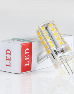 3W5W水晶灯珠LED灯珠插脚G4灯珠LED光源220V360度立体发光