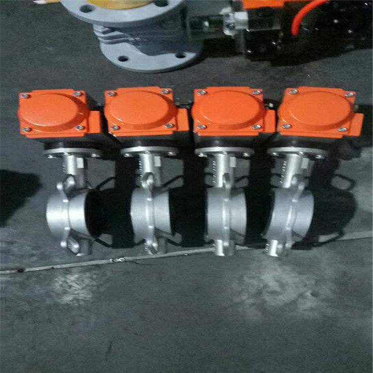 D671X-10/16Q DN400 卸灰气动蝶阀供应商 石墨用气动蝶阀