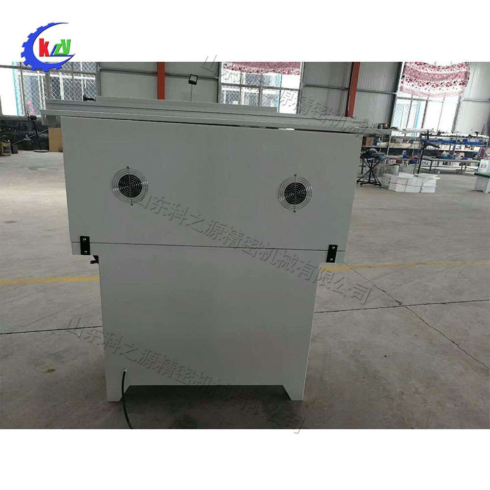 铝材门窗双头切割机 台式自动硬木切锯机 双锯片铝头木材切角机