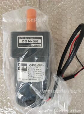 供应数控机用直流电机  GPG直流电机 GPG06SC24V30W18RPM-2GN6K