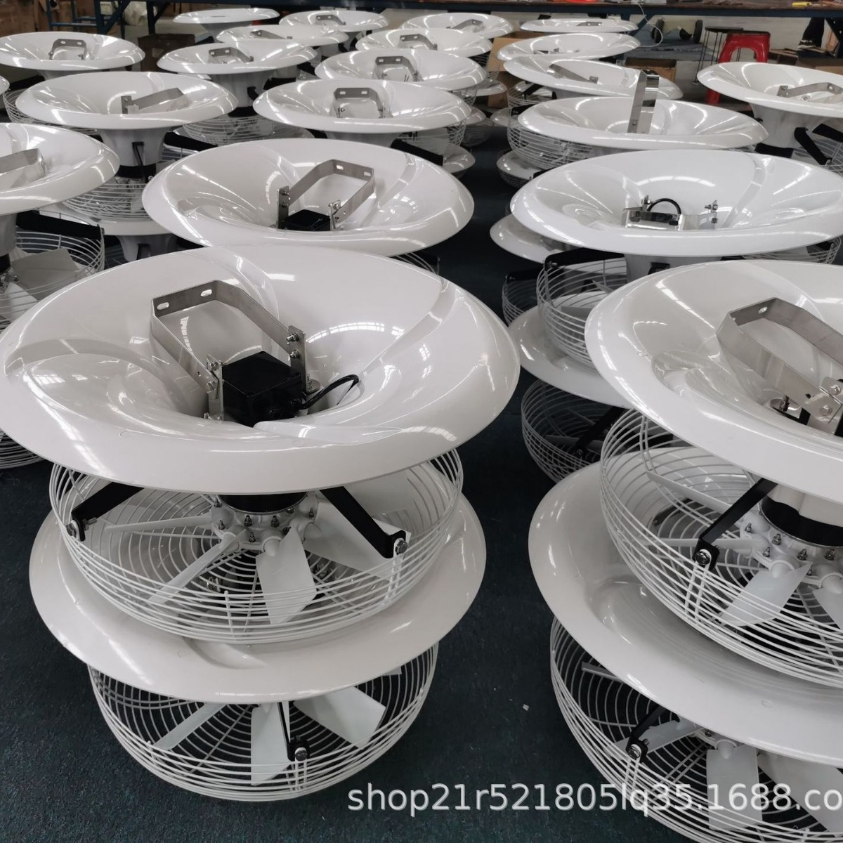 垂直循环风机垂直环流风扇工业风扇工程风扇吸顶扇楼顶扇通风风扇