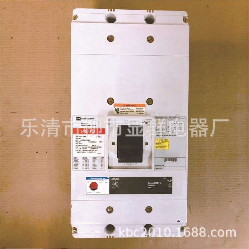 EATON伊顿 CUTLER-HAMMER断路器HND65K HND312T32W HND3800T32W