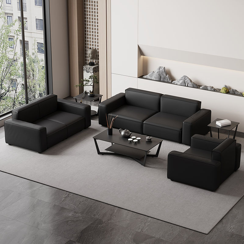 办公沙发茶几组合套装商务休息区贵宾接待洽谈会议办公室家具